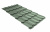 Металлочерепица Kvinta Plus 0,5 мм Satin PE RAL 6029 (Зеленая мята)