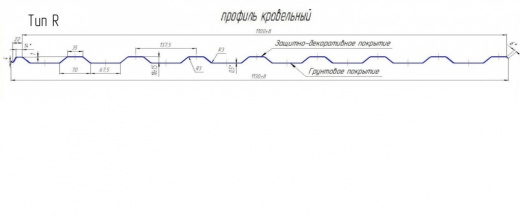 Профнастил С-20 оцинкованный
